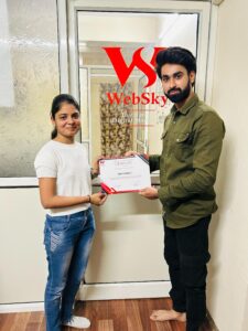 Certification of websky institute of digital marketing