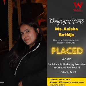 anisha placed